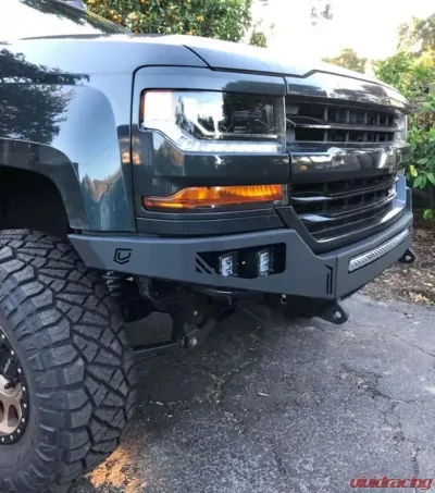 Chassis Unlimited Octane Front Bumper w/o Parking Sensors Chevrolet Silverado 1500 2016-2018 - CUB900211