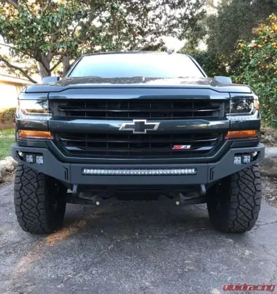 Chassis Unlimited Octane Front Bumper w/Parking Sensors Chevrolet Silverado 1500 2016-2018 - CUB900212