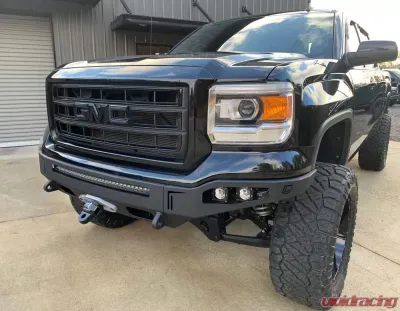 Chassis Unlimited Octane Front Winch Bumper w/o Parking Sensors GMC Sierra 1500 2016-2018 - CUB900421