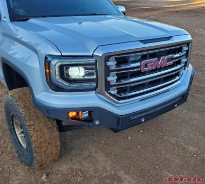 Chassis Unlimited Octane Front Winch Bumper w/o Parking Sensors GMC Sierra 1500 2016-2018 - CUB900421