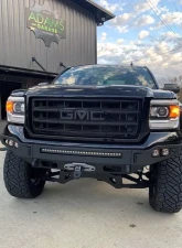 Chassis Unlimited Octane Front Winch Bumper w/Parking Sensors GMC Sierra 1500 2016-2018                                     - CUB900422 - Image 2