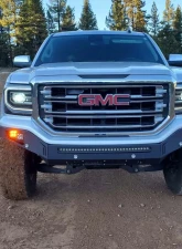 Chassis Unlimited Octane Front Winch Bumper w/Parking Sensors GMC Sierra 1500 2016-2018                                     - CUB900422 - Image 4
