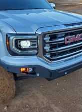 Chassis Unlimited Octane Front Winch Bumper w/Parking Sensors GMC Sierra 1500 2016-2018                                     - CUB900422 - Image 5
