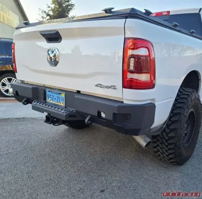 Chassis Unlimited Octane Rear Bumper w/o Parking Sensors Ram 2500 | 3500 2010-2018 - CUB910011