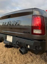 Chassis Unlimited Octane Series Rear Bumper w/o Parking Sensors Ram 1500 2009-2018                                     - CUB910031 - Image 6