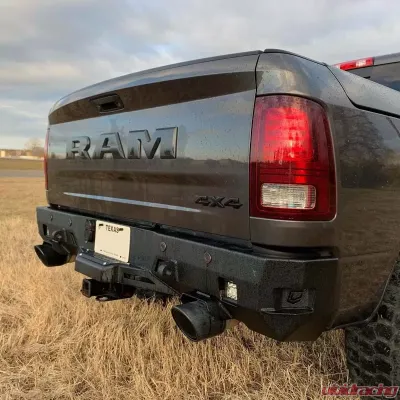 Chassis Unlimited Octane Series Rear Bumper w/o Parking Sensors Ram 1500 2009-2018 - CUB910031