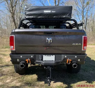 Chassis Unlimited Octane Series Rear Bumper w/o Parking Sensors Ram 1500 2009-2018 - CUB910031