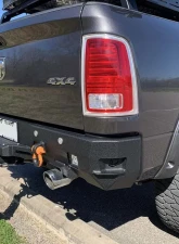 Chassis Unlimited Octane Series Rear Bumper w/o Parking Sensors Ram 1500 2009-2018                                     - CUB910031 - Image 7