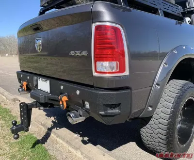 Chassis Unlimited Octane Series Rear Bumper w/o Parking Sensors Ram 1500 2009-2018 - CUB910031
