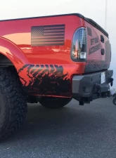 Chassis Unlimited Octane Series Rear Bumper w/o Parking Sensors Ford Superduty F-250 | F-350 1999-2016                                     - CUB910121 - Image 3