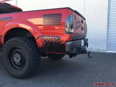Chassis Unlimited Octane Series Rear Bumper w/Parking Sensors Ford Superduty F-250 | F-350 1999-2016 - CUB910122