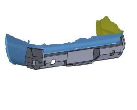Chassis Unlimited Octane Rear Bumper w/o Parking Sensors Toyota Tacoma 2016-2021