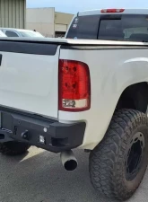 Chassis Unlimited Octane Rear Bumper w/o Parking Sensors GMC 2500HD | 3500HD 2007-2010                                     - CUB910311 - Image 2