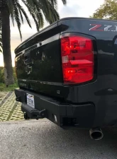 Chassis Unlimited Octane Rear Bumper w/o Parking Sensors Chevrolet Silverado 2500 | 3500 2015-2019                                     - CUB910381 - Image 2