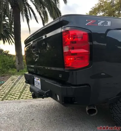Chassis Unlimited Octane Rear Bumper w/o Parking Sensors Chevrolet Silverado 2500 | 3500 2015-2019 - CUB910381