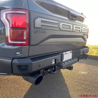 Chassis Unlimited Octane Rear Bumper w/o Parking Sensors Ford Raptor 2017-2020 - CUB910511