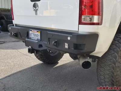 Chassis Unlimited Octane Rear Bumper w/o Parking Sensors GMC 2500HD | 3500HD 2011-2014 - CUB910541