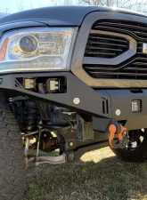 Chassis Unlimited Octane Series Front Winch Bumper w/o Sensors Ram 1500 2013-2018                                     - CUB940031 - Image 3