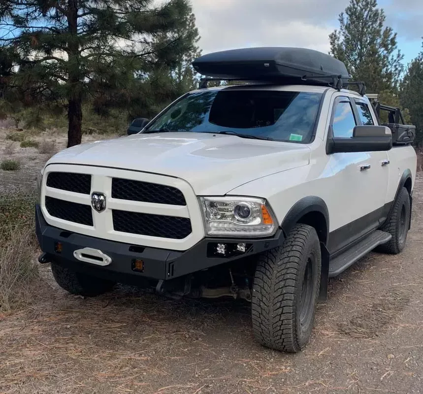 Chassis Unlimited Octane Series Front Winch Bumper w/Parking Sensors Ram 1500 2013-2018 - CUB940032