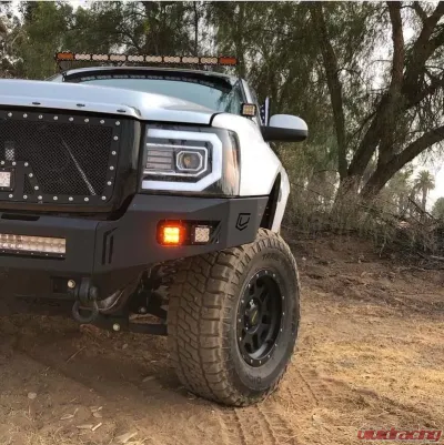 Chassis Unlimited Octane Front Winch Bumper GMC Sierra 1500 2007-2013 - CUB940181