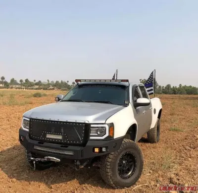 Chassis Unlimited Octane Front Winch Bumper GMC Sierra 1500 2007-2013 - CUB940181