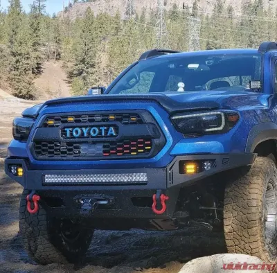 Chassis Unlimited Octane Front Winch Bumper Toyota Tacoma 2016-2021 - CUB940231