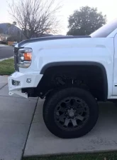 Chassis Unlimited Octane Front Winch Bumper w/Parking Sensors Chevrolet Silverado 2500HD | 3500HD 2015-2019                                     - CUB940302 - Image 3