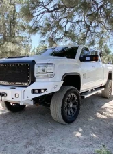 Chassis Unlimited Octane Front Winch Bumper w/Parking Sensors Chevrolet Silverado 2500HD | 3500HD 2015-2019                                     - CUB940302 - Image 4