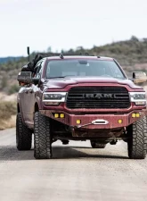 Chassis Unlimited Octane Series Front Winch Bumper w/Parking Sensors Ram 2500 | 3500 2019-2021                                     - CUB940322 - Image 2