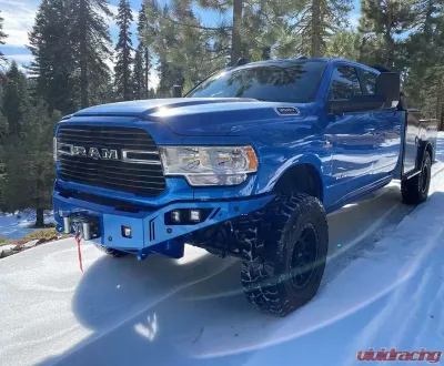 Chassis Unlimited Octane Series Front Winch Bumper w/Parking Sensors Ram 2500 | 3500 2019-2021 - CUB940322