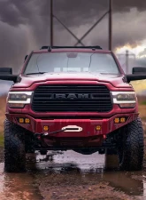 Chassis Unlimited Octane Series Front Winch Bumper w/Parking Sensors Ram 2500 | 3500 2019-2021                                     - CUB940322 - Image 10