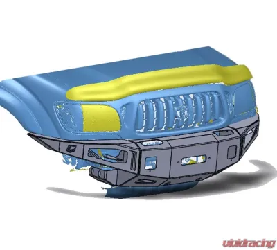 Chassis Unlimited Octane Front Winch Bumper Toyota Tacoma 2001-2004 - CUB940411