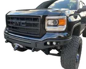 Chassis Unlimited Octane Front Winch Bumper w/o Parking Sensors GMC Sierra 1500 2014-2015