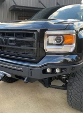 Chassis Unlimited Octane Front Winch Bumper w/o Parking Sensors GMC Sierra 1500 2014-2015                                     - CUB940431 - Image 8