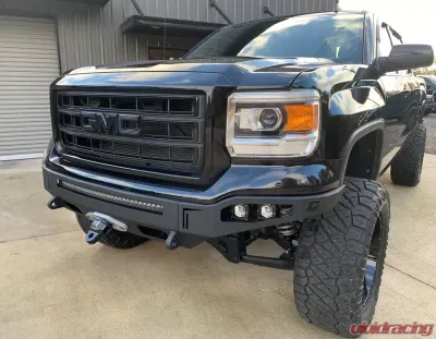 Chassis Unlimited Octane Front Winch Bumper w/o Parking Sensors GMC Sierra 1500 2014-2015 - CUB940431