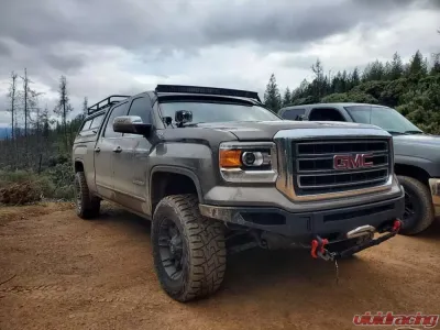 Chassis Unlimited Octane Front Winch Bumper w/Parking Sensors GMC Sierra 1500 2014-2015 - CUB940432