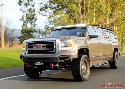 Chassis Unlimited Octane Front Winch Bumper w/Parking Sensors GMC Sierra 1500 2014-2015 - CUB940432