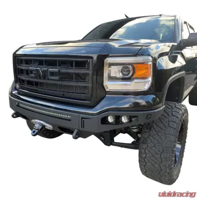 Chassis Unlimited Octane Front Winch Bumper w/Parking Sensors GMC Sierra 1500 2014-2015 - CUB940432