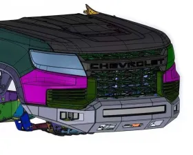 Chassis Unlimited Octane Front Winch Bumper Chevrolet ZR2 Colorado 2021+