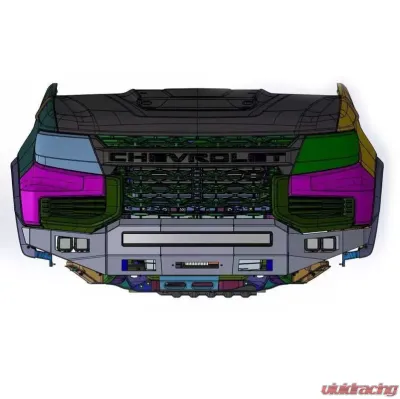 Chassis Unlimited Octane Front Winch Bumper Chevrolet ZR2 Colorado 2021+ - CUB940521