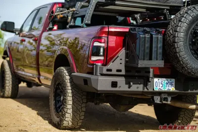 Chassis Unlimited High Clearance Dual Swing Out Rear Bumper w/o Parking Sensors Ram 2500 | 3500 2010-2021 - CUB960321