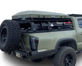 Chassis Unlimited Thorax Bed Rack System 18 Inch From Top Of Bed Rails Toyota Tacoma 2005-2020