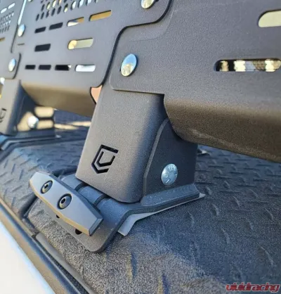 Chassis Unlimited Thorax Bed Rack System 18 Inch From Top Of Bed Rails Toyota Tacoma 2005-2020 - CUB970152