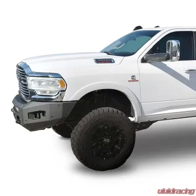 Chassis Unlimited Attitude Series Front Winch Bumper w/o Parking Sensors Ram 2500 | 3500 2019-2021 - CUB980321