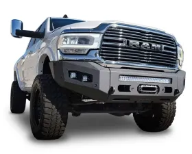 Chassis Unlimited Attitude Series Front Winch Bumper w/Parking Sensors Ram 2500 | 3500 2019-2021