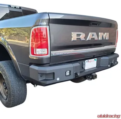 Chassis Unlimited Attitude Series Rear Bumper w/Parking Sensors Ram 2500 | 3500 2010-2018 - CUB990012