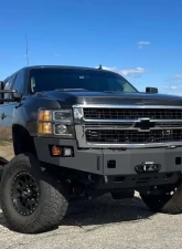 Chassis Unlimited Octane Winch Front Bumper Series Chevrolet Silverado 2500 | 3500 2007.5-2010                                     - CUB940271 - Image 5