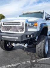 Chassis Unlimited Octane Series Front Bumper w/ Parking Sensors GMC Sierra 2500 | 3500 2015-2019                                     - CUB900302 - Image 7