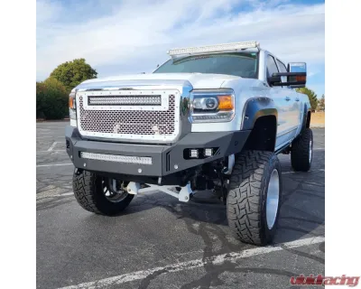 Chassis Unlimited Octane Series Front Bumper w/ Parking Sensors GMC Sierra 2500 | 3500 2015-2019 - CUB900302