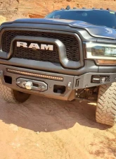 Chassis Unlimited Octane Series Front Bumper w/ Parking Sensors Ram Powerwagon 2019-2024                                     - CUB900442 - Image 2